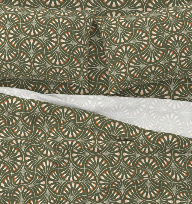 Anja Jankowsky Art Deco Ogee Bedding