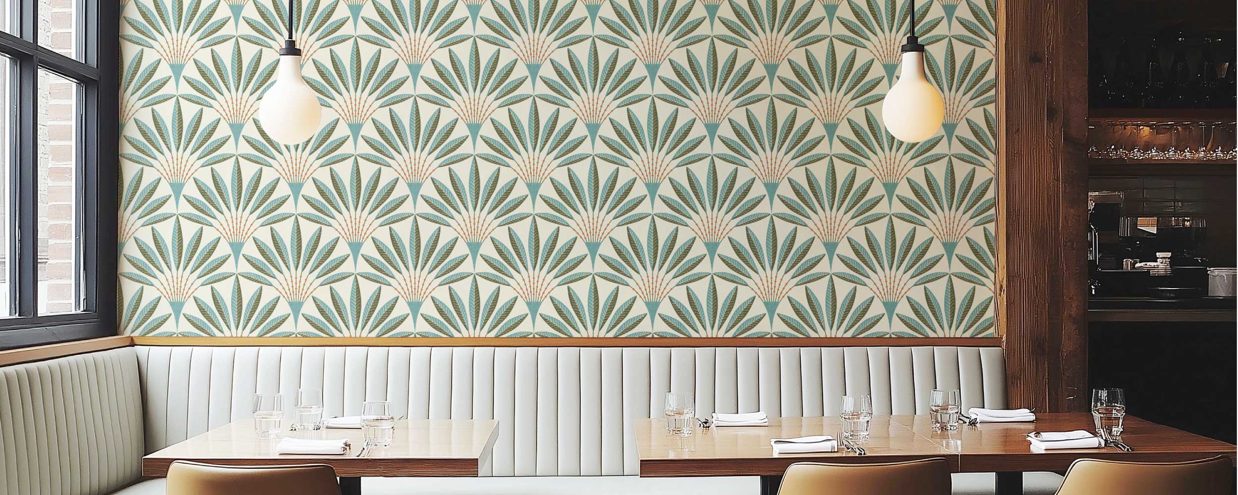 Anja Jankowsky - Art Deco Wallpaper - Restaurant