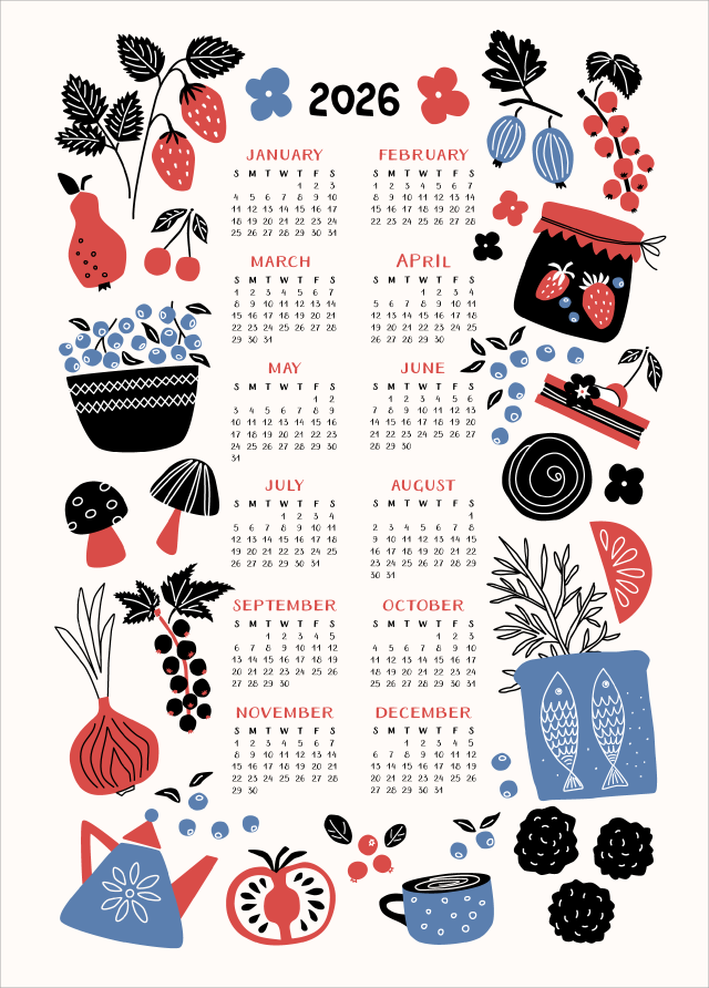 AJ-take a stroll calendar