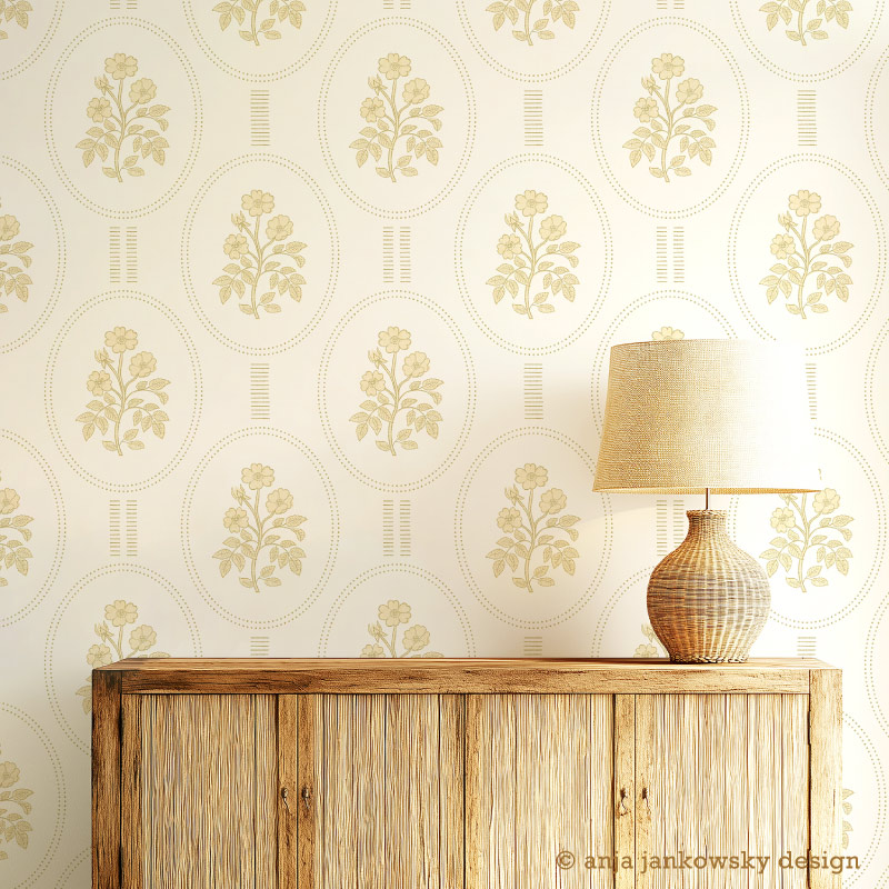 Anja Jankowsky Prairie Rose Wallpaper