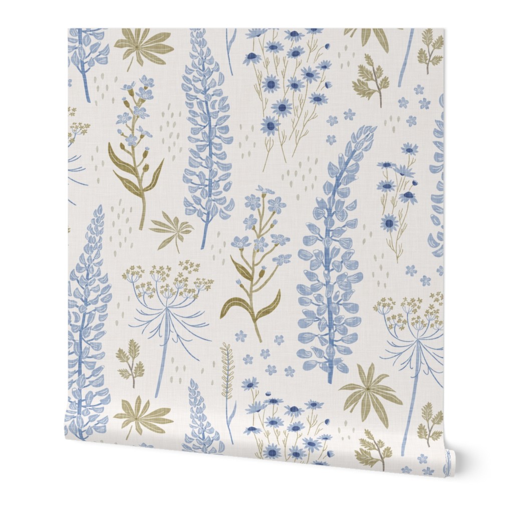 Anja Jankowsky - Wildflower Botanicals Wallpaper