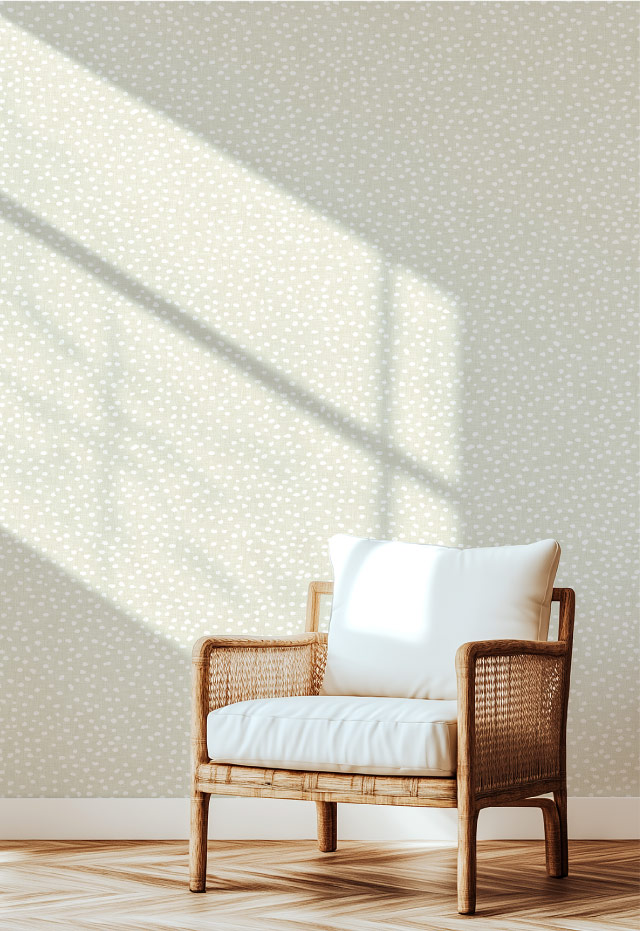 Anja Jankowsky Seeds Wallpaper with modern chair