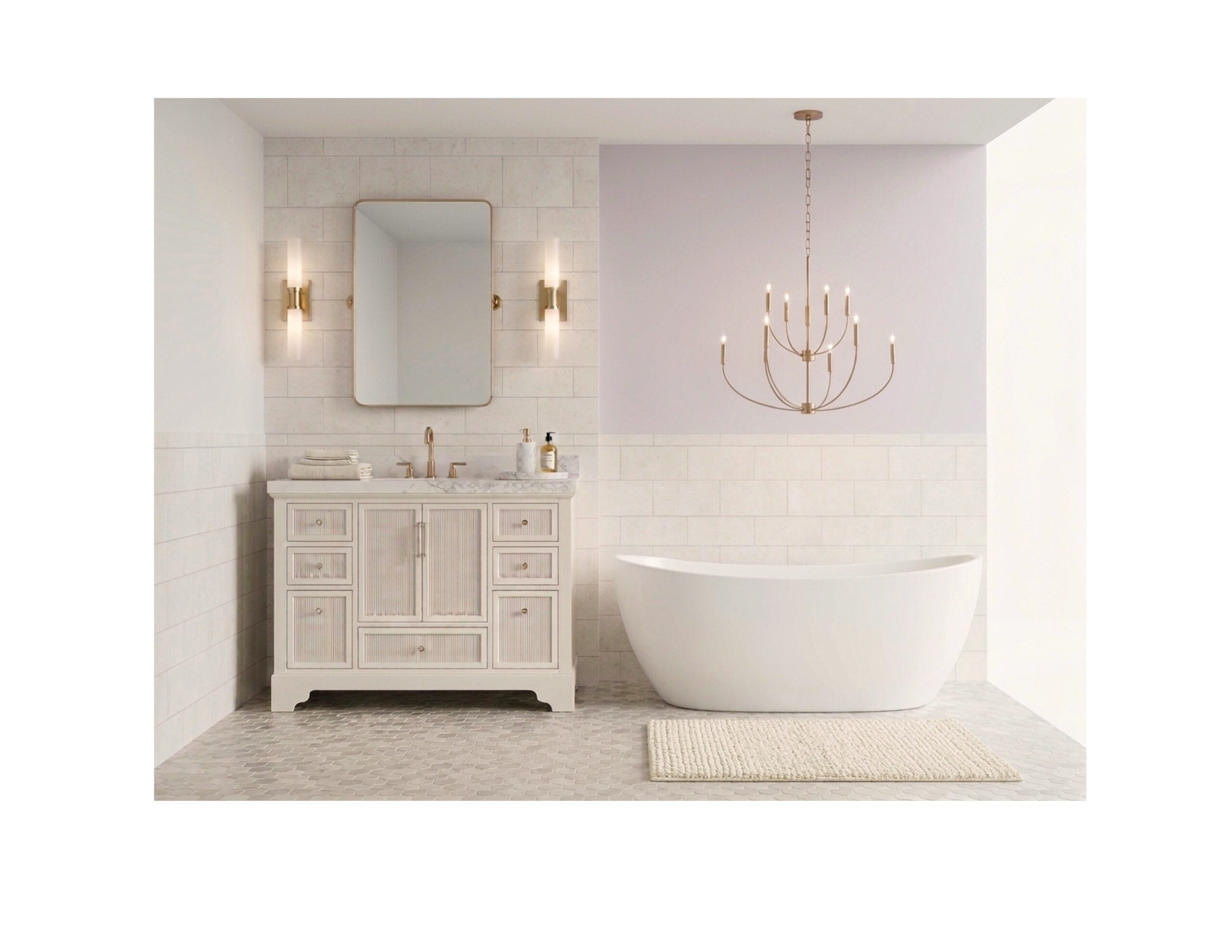 Modern French Bathroom